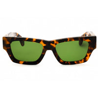 Palm Angels Unisex Sunglasses - Havana Acetate Cat Eye | MAGNOLIA PERI10JS25PLA0016055 ,