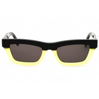Palm Angels Unisex Sunglasses - Black Yellow Cat Eye | MELROSE PERI108S25PLA0011807 ,
