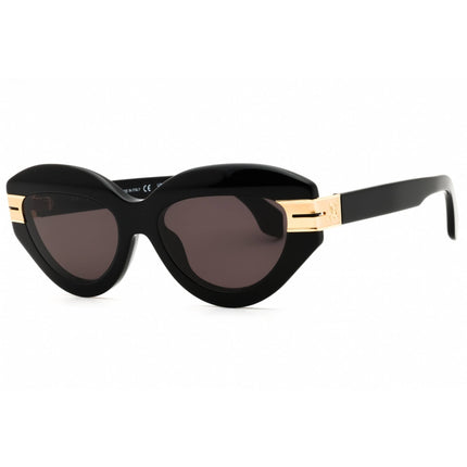 Palm Angels Women's Sunglasses - Black Acetate Cat Eye | MIRACLE PERI10FS25PLA0011007 ,