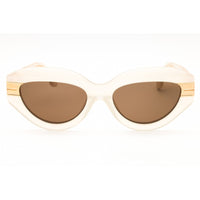 Palm Angels Women's Sunglasses - Sand Acetate Cat Eye | MIRACLE PERI10FS25PLA0016164 ,