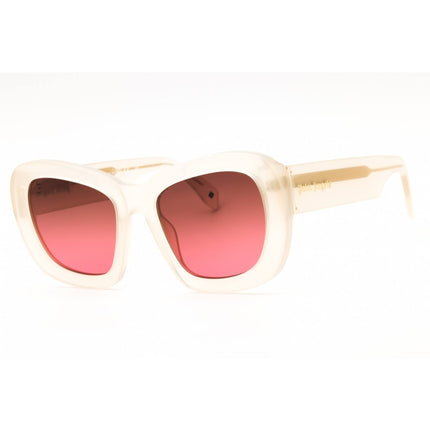 Palm Angels Women's Sunglasses - Light Pink Cat Eye Frame | MOON PERI106S25PLA0013B25 ,