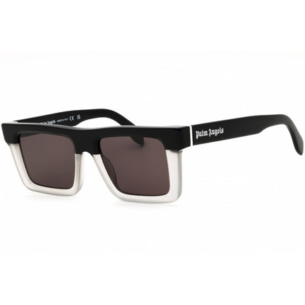 Palm Angels Men's Sunglasses - Black Grey Acetate Square | NAPA PERI109S25PLA0010907 ,