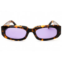 Palm Angels Unisex Sunglasses - Havana Plastic Oval Frame | NOAH PERI104S25PLA0016037 ,