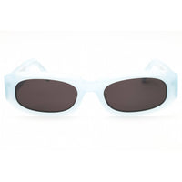 Palm Angels Unisex Sunglasses - Light Blue Full Rim Oval | NOAH PERI104S25PLA0014007 ,