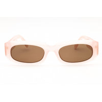 Palm Angels Unisex Sunglasses - Light Pink Full Rim Oval | NOAH PERI104S25PLA0013B64 ,