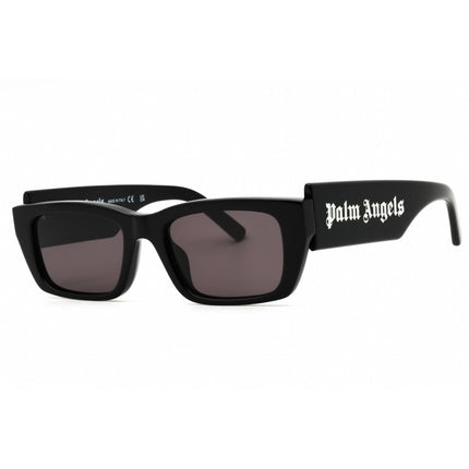 Palm Angels Unisex Sunglasses - Black Plastic Rectangular | PALM PERI002C99PLA0011007 ,