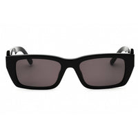 Palm Angels Unisex Sunglasses - Black Plastic Rectangular | PALM PERI002C99PLA0011007 ,