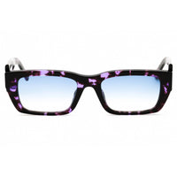 Palm Angels Unisex Sunglasses - Havana Purple Rectangular | PALM PERI002C99PLA0013449 ,