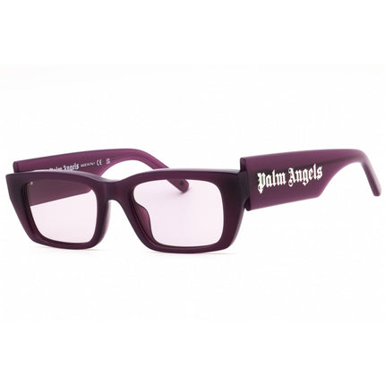 Palm Angels Unisex Sunglasses - Purple Acetate Rectangular | PALM PERI002C99PLA0013737 ,