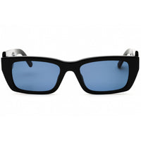 Palm Angels Unisex Sunglasses - Black Acetate Rectangular | PALM PERI002C99PLA0011045 ,