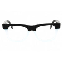 Palm Angels Unisex Eyeglasses - Black Light Blue Frame | STYLE 12 PERJ012S25PLA0014000 ,