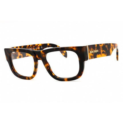 Palm Angels Men's Eyeglasses - Havana Acetate Cat Eye | STYLE 14 PERJ014S25PLA0016000 ,