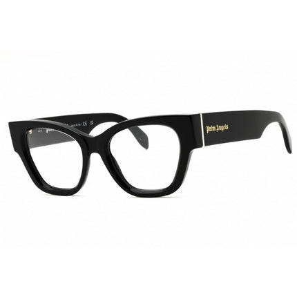 Palm Angels Women's Eyeglasses - Black Acetate Cat Eye | STYLE 15 PERJ015S25PLA0011000 ,