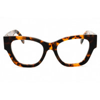 Palm Angels Women's Eyeglasses - Havana Cat Eye Frame | STYLE 15 PERJ015S25PLA0016000 ,