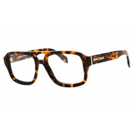 Palm Angels Men's Eyeglasses - Havana Plastic Square | STYLE 16 PERJ016S25PLA0016000 ,