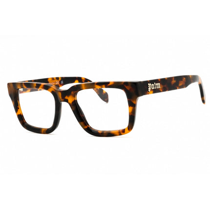 Palm Angels Unisex Eyeglasses - Havana Acetate Cat Eye | STYLE 19 PERJ019S25PLA0016000 ,