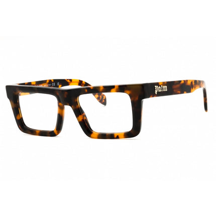 Palm Angels Men's Eyeglasses - Havana Acetate Cat Eye | STYLE 1A PERJ01AS25PLA0016000 ,