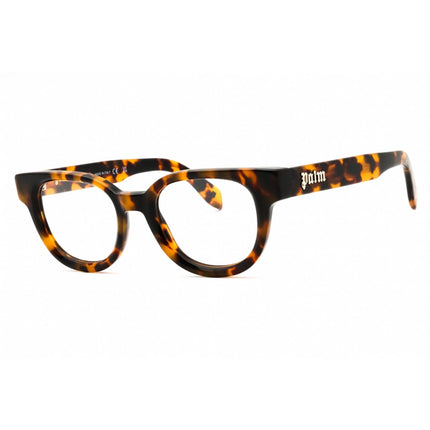Palm Angels Unisex Eyeglasses - Havana Acetate Cat Eye | STYLE 1B PERJ01BS25PLA0016000 ,