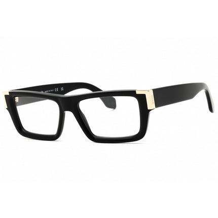 Palm Angels Men's Eyeglasses - Black Acetate Cat Eye | STYLE 1C PERJ01CS25PLA0011000 ,