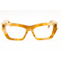 Palm Angels Women's Eyeglasses - Light Havana Cat Eye | STYLE 1D PERJ01DS25PLA0012400 ,