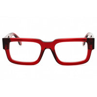 Palm Angels Unisex Eyeglasses - Red Acetate Rectangular | STYLE 3 PERJ003C99PLA0012800 ,