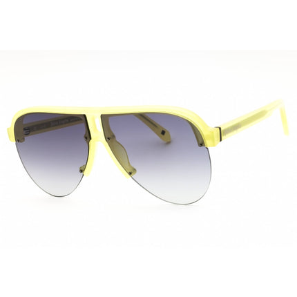 Palm Angels Unisex Sunglasses - Yellow Acetate Aviator | TRINITY PERI10BS25PLA0011809 ,