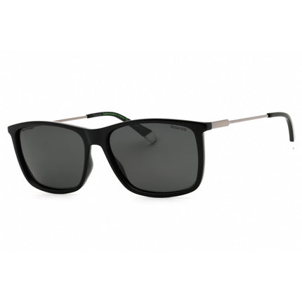 Polaroid Core Men's Sunglasses - Black Plastic Rectangular | PLD 4130/S/X 0807 M9 ,