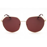 Polaroid Core Women's Sunglasses - Gold Metal Geometric Frame | PLD 4140/G/S/X 0S9E KL ,