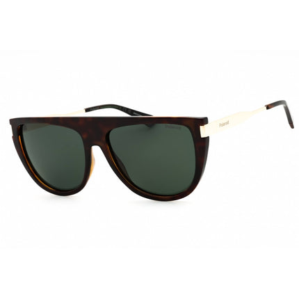 Polaroid Core Women's Sunglasses - Havana Plastic Oval Frame | PLD 6221/S/X 0086 UC ,