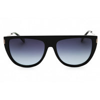 Polaroid Core Women's Sunglasses - Black Plastic Oval Frame | PLD 6221/S/X 0807 WJ ,