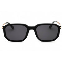 Police Unisex Sunglasses - Matt Black Acetate Full Rim Geometric Frame | SPLF67M 703P ,