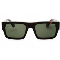 Police Men's Sunglasses - Shiny Havana Acetate Full Rim Rectangular | SPLL12 0722 ,