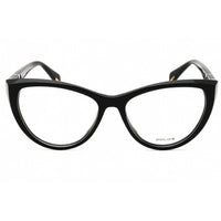 Police Women's Eyeglasses - Shiny Black Acetate Full Rim Cat Eye Frame | VPLL31V 0700 ,