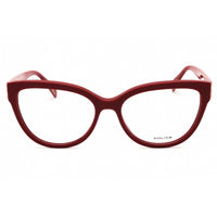 Police Women's Eyeglasses - Shiny Cherry Red Acetate Full Rim Cat Eye | VPLM05 0U17 ,