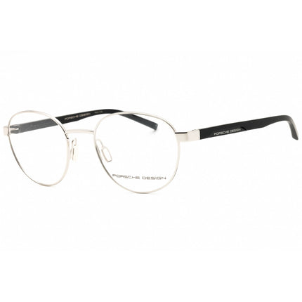 Porsche Men's Eyeglasses - Palladium/Black Stainless Steel Full Rim Frame | P8746 B ,