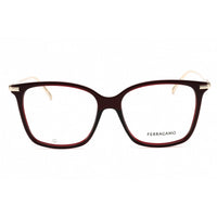Salvatore Ferragamo Women's Eyeglasses - Transparent Burgundy Full Rim | SF2992 612 ,