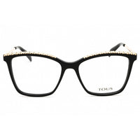 Tous Women's Eyeglasses - Shiny Black Acetate Full Rim Cat Eye Frame | VTOB38V 0700 ,