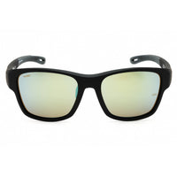 Under Armour Men's Sunglasses - Matte Black Blue Plastic Frame | UA 0009/F/S 00VK W1 ,