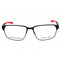Under Armour Men's Eyeglasses - Matte Black Metal Rectangular | UA 5021/G 0003 00 ,