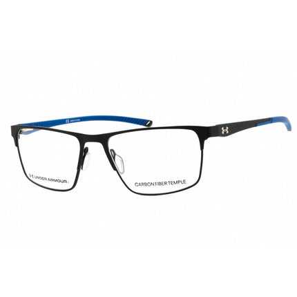 Under Armour Men's Eyeglasses - Matte Black Blue Metal Rectangular | UA 5050/G 00VK 00 ,