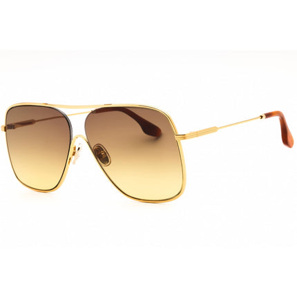 Victoria Beckham Women's Sunglasses - Gold/Vintage Metal Full Rim Frame | VB132S 709 ,