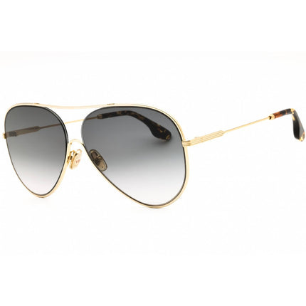 Victoria Beckham Women's Sunglasses - Smoke Lens Gold Full Rim Aviator | VB133S 701 ,