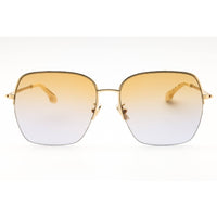 Victoria Beckham Women's Sunglasses - Honey Lens Gold Full Rim Square | VB214SA 723 ,