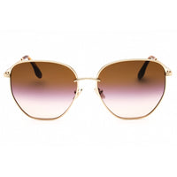 Victoria Beckham Women's Sunglasses - Brown Purple Peach Lens Full Rim | VB219S 729 ,