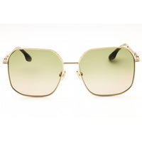 Victoria Beckham Women's Sunglasses - Yellow Gold Full Rim Square Frame | VB232S 756 ,