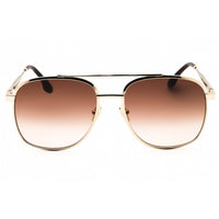 Victoria Beckham Women's Sunglasses - Brown Gradient Lens Metal Aviator | VB233S 702 ,