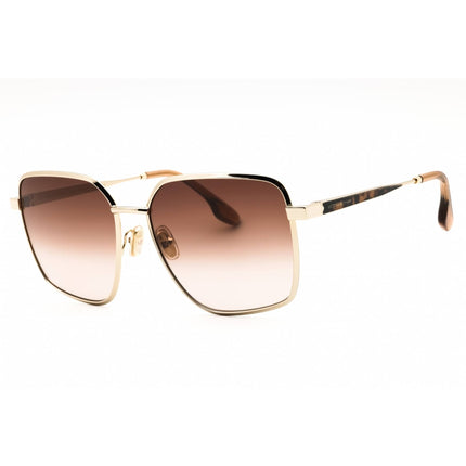 Victoria Beckham Women's Sunglasses - Gradient Brown Lens Metal Square | VB234S 702 ,