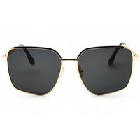 Victoria Beckham Women's Sunglasses - Grey Lens Gold/Blue Metal Square | VB234S 714 ,