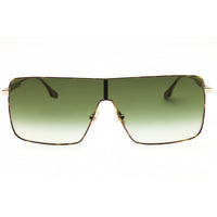 Victoria Beckham Women's Sunglasses - Gold/Khaki Full Rim Shield Frame | VB238S 700 ,