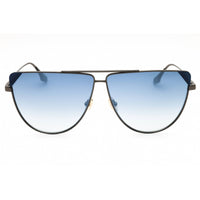 Victoria Beckham Women's Sunglasses - Blue Gradient Lens Metal Pilot | VB239S 319 ,